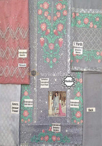 STYLE LOFT.PK Maria B Couture Bridal Collection 2019 Unstitched 3 Piece Suit-MC008