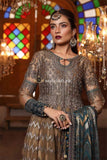 STYLE LOFT.PK Maria B Embroidered Chiffon Unstitched 3 Piece Suit MB19HE 1702