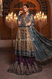 STYLE LOFT.PK Maria B Embroidered Chiffon Unstitched 3 Piece Suit MB19HE 1702