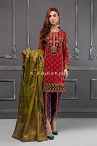 Maria.B Embroidered Lawn Collection 2019 3Pc Suit 1509-Nauratan