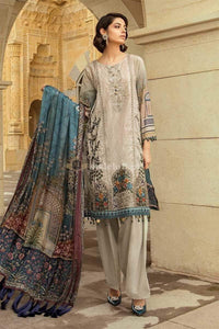 STYLE LOFT.PK Maria B Embroidered Lawn Collection 2019 Unstitched 3 Piece Suit- D-1913-B