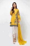 Maria.B Embroidered Lawn Collection 2Pc Suit dw-2184-yellow