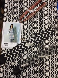 STYLE LOFT.PK Maria B Embroidered Lawn Unstitched 2Piece Suit SF-4109