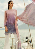 STYLE LOFT.PK Maria B Embroidered Lawn Unstitched 3 Piece Suit MB19L 04B - Spring / Summer Collection