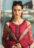 Maria B Embroidered Lawn Unstitched 3 Piece Suit MB19L 15B - Spring / Summer Collection