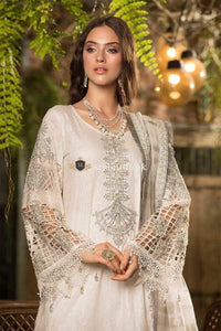 STYLE LOFT.PK Maria B Embroidered Lawn Unstitched 3 Piece Suit MBE19L 607 - Eid Collection