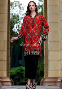 STYLE LOFT.PK Maria.B Embroidered Linen 2Piece Suit (Shirt & Trouser) DW-19