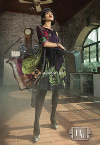 Maria.B Embroidered Linen 3Piece Dress Mpt-11-A