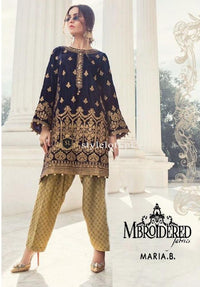 Maria.B Fall/Winter’18 Velvet 2Pc-Black