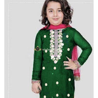 Maria.B Kids 2018 Winter Collection Velvet 2Piece-Green