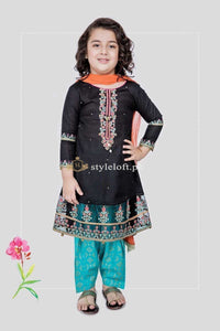 Maria.B Kids Chiffon Collection 3Piece MKD-215