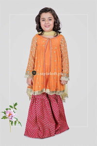 Maria.B Kids Chiffon Collection 3Piece MKS-203
