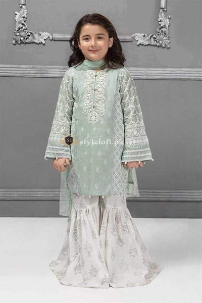 STYLE LOFT.PK Maria B Kids Collection Lawn Embroidered Two Piece Suits MKD-229