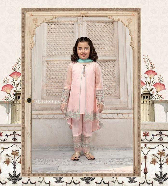 STYLE LOFT.PK Maria.B Kids Eid Collection Unstitched 3 Piece Suit MKD-237