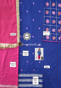 Maria.B Kids Formal Collection 3Piece MKD-218 Blue