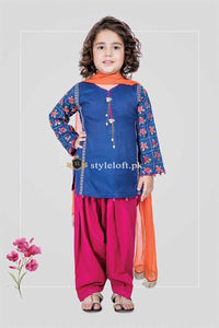 Maria.B Kids Formal Collection 3Piece MKD-218 Blue