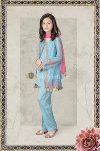 STYLE LOFT.PK Maria B Kids Lawn Collection 2019 Unstitched 3 Piece Suit-D05