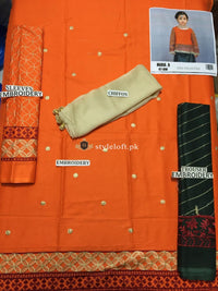 STYLE LOFT.PK Maria B Kids Virasat Eid Lawn Collection 3Pc Suit MKD-07