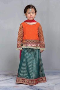 STYLE LOFT.PK Maria B Kids Virasat Eid Lawn Collection 3Pc Suit MKD-07