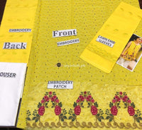 STYLE LOFT.PK Maria B Kids Wear Lawn Chikenkari Embroidered Two Piece D-196