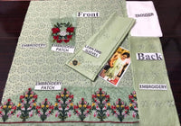 STYLE LOFT.PK Maria B Kids Wear Lawn Chikenkari Embroidered Two Piece D-197