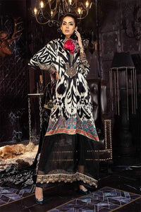 Maria.B Lawn Collection 2019 3Pc Suit MSK-2013 Black & Pink