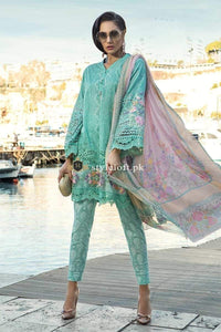 STYLE LOFT.PK Maria.B Lawn Collection 2019 Unstitched 3 Piece Suit D-1910-B