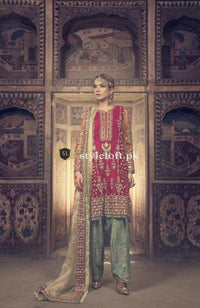 Maria.B Linen 3Piece with Wool Shawl BD-24