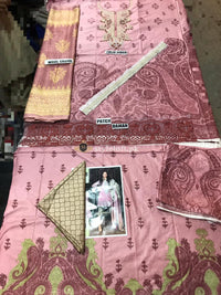 Maria.B Linen Collection 3Piece, Wool Shawl DL-603