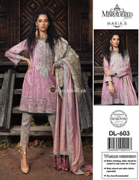 Maria.B Linen Collection 3Piece, Wool Shawl DL-603