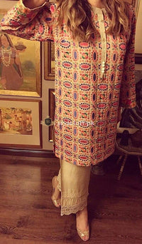 STYLE LOFT.PK Maria B Linen Collection Embroidered 2PC Unstitched Suit