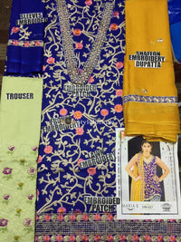 Maria.B Luxury Embroidered Lawn Collection Replica 2019