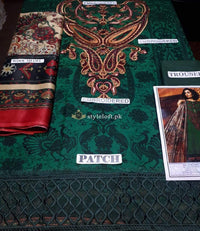 STYLE LOFT.PK Maria.B MPrints Fall Winter 2019 - Unstitched 3PC Linen Suit MPT-707-B