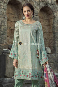 STYLE LOFT.PK Maria B Summer Lawn Collection 2019 3Piece Suit D-1911-B
