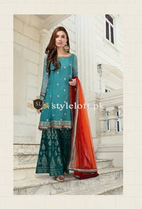 Maria.B Unstitched Chiffon Collection 2018 3Piece MB-1810