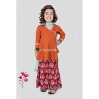 Maria.B Virasat Kids Two Piece MKD-213-Side