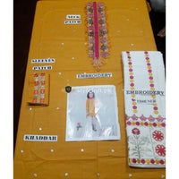 Maria.B Virasat Kids Two Piece MKD-217-Mustard