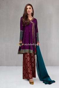 Maria.B Winter 3pc Marrakesh-Purple