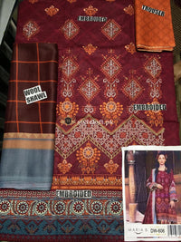 Maria.B Winter Collection 2018 3Piece DL-611