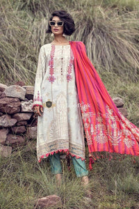 STYLE LOFT.PK Maria.B Winter Marina Linen Collection 2019 – 3Piece Suit DL-704