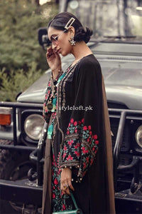 STYLE LOFT.PK Maria.B Winter Marina Linen Collection 2019 – 3Piece Suit DL-710 Black