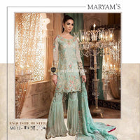 Maryam’s Pure Chiffon 3Piece MM-1016