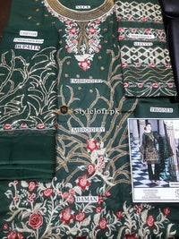 Maryum N Maria Linen 3Piece BD-24-Green