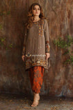 STYLE LOFT.PK Mehndi Dress by Nida Azwer Embroidered Lawn Two Piece Replica Suit NA19L-01
