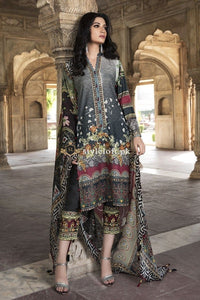 Motifz Linen, Wool Shawl 3Piece Misty mwu-134