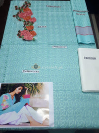 STYLE LOFT.PK Nakoosh Embroidered Lawn Unstitched 3 Piece Suit
