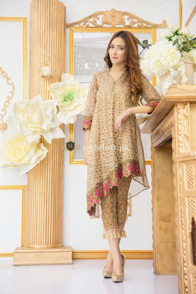 Nakooshl Lawn Embroidered Collection 2019 2Pc Dress