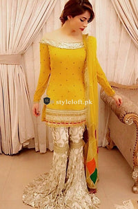 Neelam Munir Celebrity Spotted Linen 3Piece