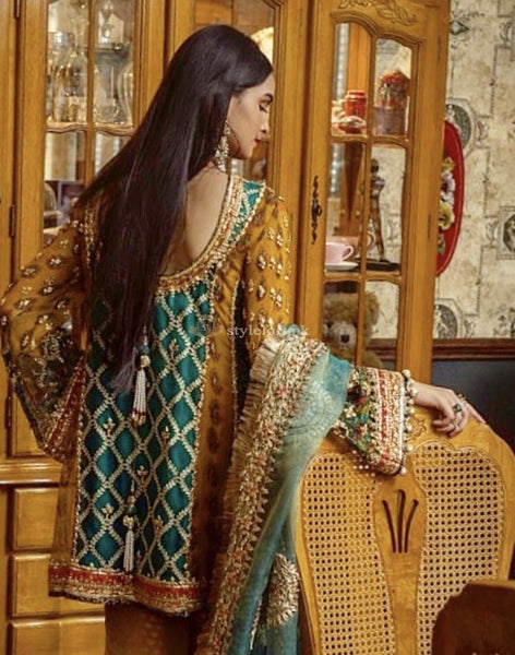Nickie & Nina Embroidered Chiffon Collection 2019 Unstitched 3 Piece Suit