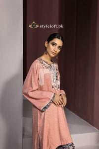 Nishat Lawn 3Piece - Print Trouser, Chiffon Dupatta PW-47